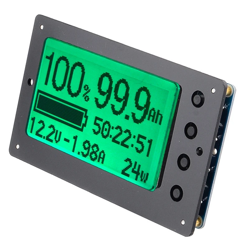 100V 350A тестер емкости свинцово-кислотной литиевой батареи, отображение напряжения тока, кулонометр, счетчик кулонов