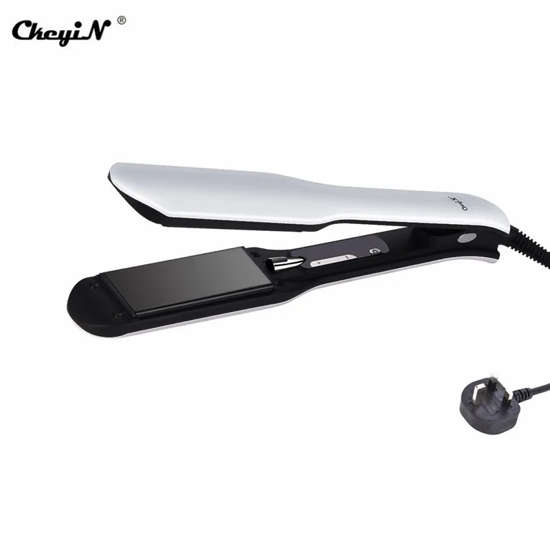 CkeyiN lcd цифровой керамический выпрямитель для волос Styler отрицательные Ионные 3D плавающие плоские утюжки Быстрое нагревание Выпрямители