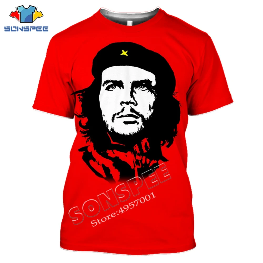 Футболка мужская с 3D принтом Che Guevara|Футболки| |