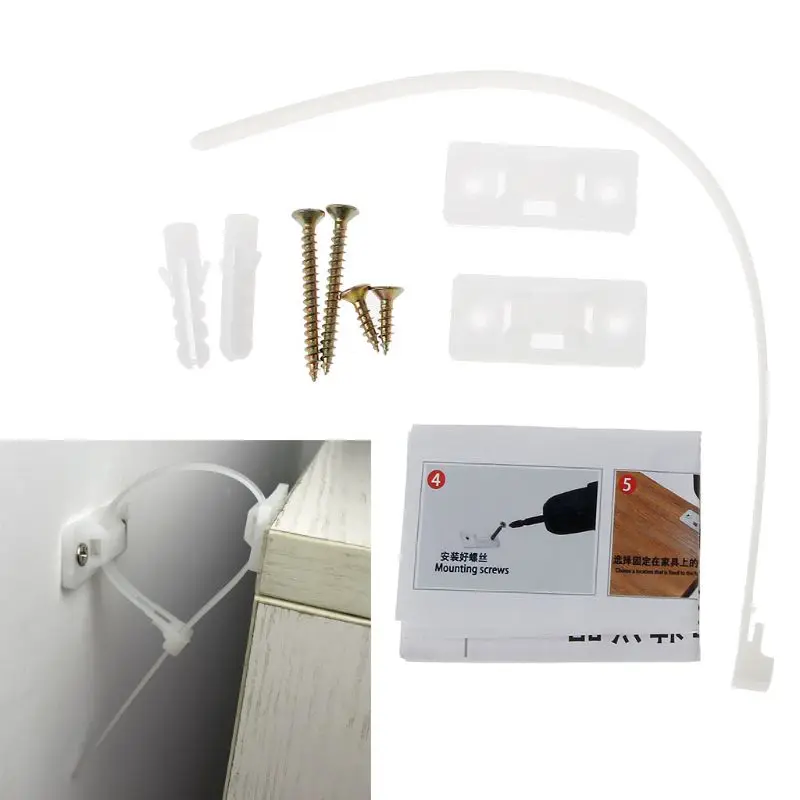 Furniture Anchors Anti Tip Earthquake Resistant Straps Child