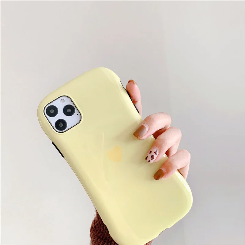 GlamPhone чехол изогнутый чехол для телефона с рисунком на тему любви для iPhone11Pro/Max X XS Max XR Мягкий силиконовый чехол для iPhone11 7 8 6 6s Plus чехол