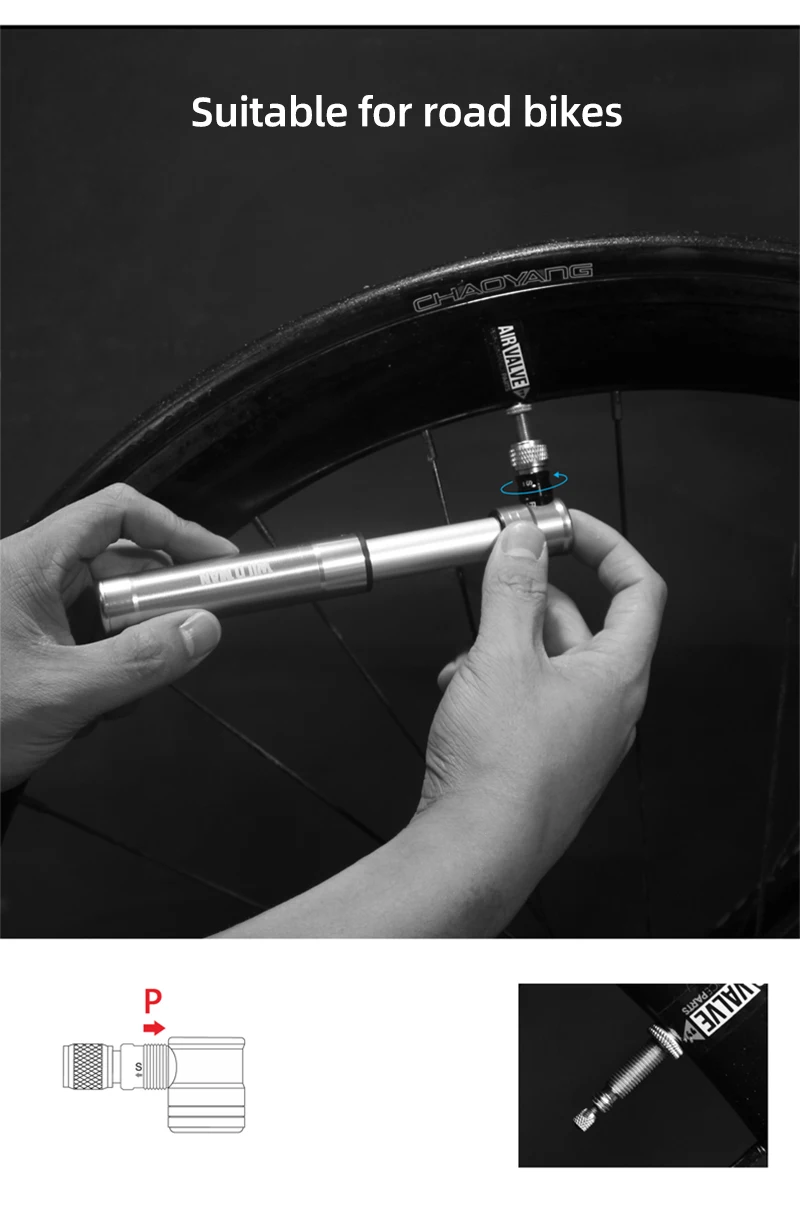 Дикий человек велосипедный насос сплав ручной воздушный насос Велоспорт шин надувной клапан Schrader Presta велосипедный мини-насос шаровой насос 100 PSI