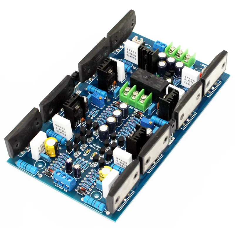 Sanken 2SA1494/2SC3858 Плата усилителя высокой мощности 300 Вт+ 300 Вт стерео двухканальный усилитель мощности YJ00180