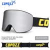 Marca COPOZZ, gafas de esquí para hombres y mujeres, gafas de Snowboard grandes de doble capa, gafas de esquí y Snowboard antivaho UV400, gafas de esquí y Snowboard ► Foto 2/6