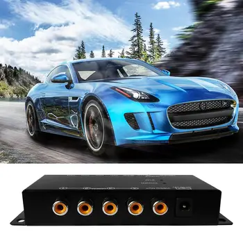

IR Control 4 Cameras Video Control Image Switch Combiner Box For Left View Right View Front Rear Parking Camera Box Car Cameras