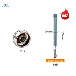 LoRa Omni – antenne extérieure 5G, 20cm, hélium, Gain élevé, 5dbi, longue Distance, étanche pour la Communication, TX5G BLG 20 
