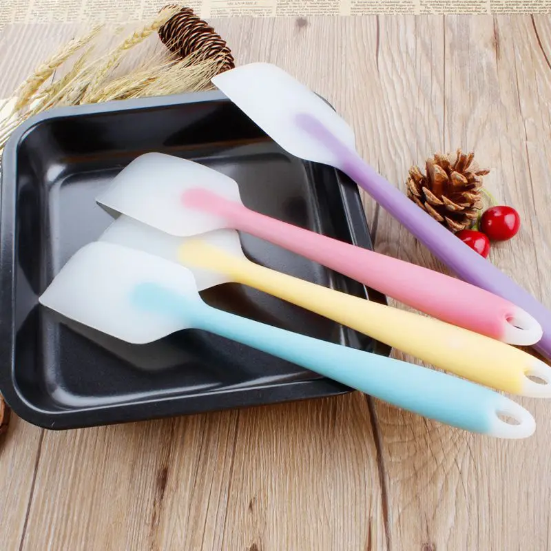  Household Premium Silicone Cream Scraper Pastry Cake Spatula Kitchen Utensil Set Spatulas For Cake 