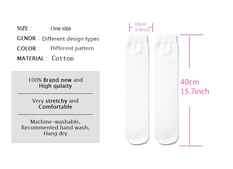 3D Funny Creative Chicken Foot Claw Women Socks Novelty Animal Toes Long Elastic Breathable Socks Women Men High Socks