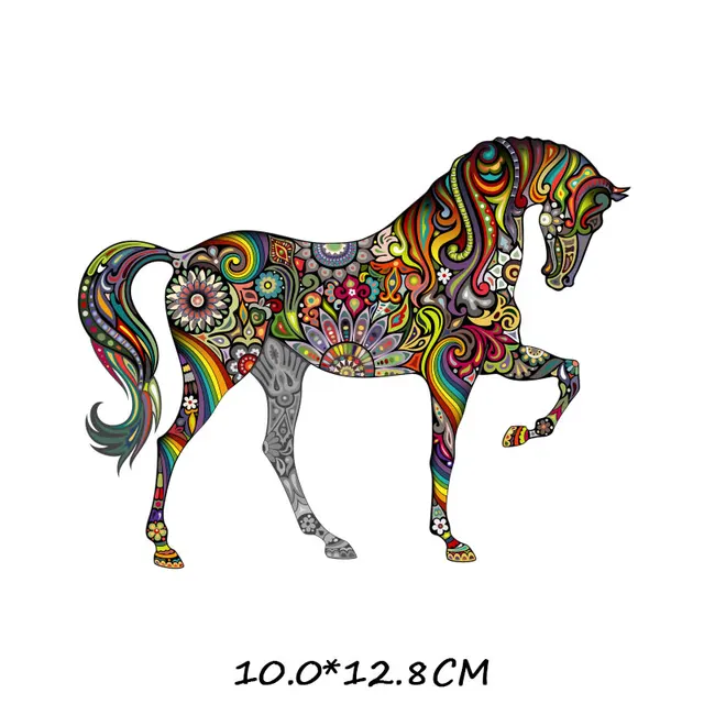 ZOTOONE Cartoon animal patch paste heat transfer vinyl owl elephant butterfly costume DIY micro chapter hot press patch sticker 1216