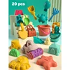 Summer Beach Toys For Kids Animal Model  Seaside Beach Toys Digging Sand Tool with Shovel Water Game Play Swimming Bath Toys 2
