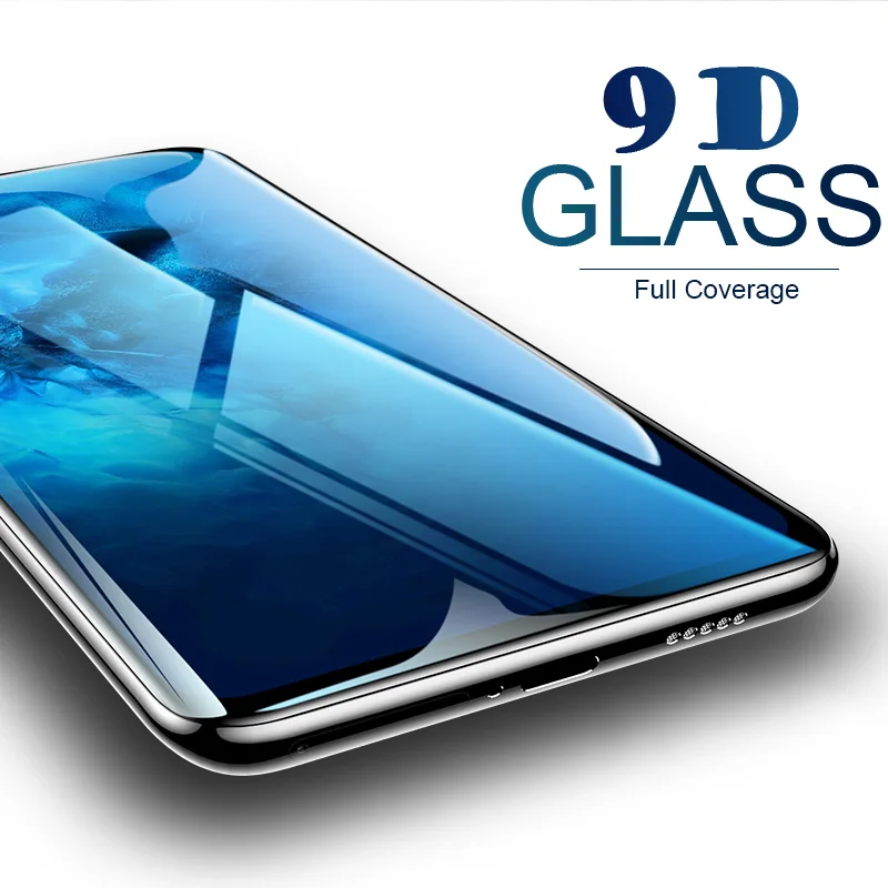 9D HD закаленное Стекло для huawei наслаждаться 9s 9E 9 + Защитная Y9 8 8E 7C