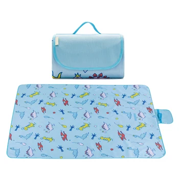 

57''x79'' / 77'x79' Waterproof Picnic Mat Blanket Durable Oxford Foldable Outdoor Picnic Mat With Tote Casual Shopping Bag/