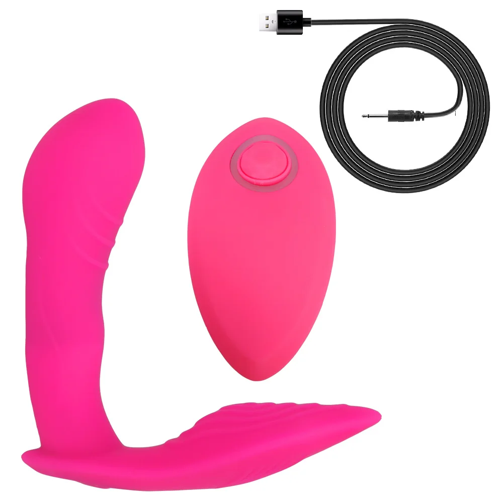 Remote Control Panties Vibrator Wearable G-spot Clit Stimulator_voghion.com
