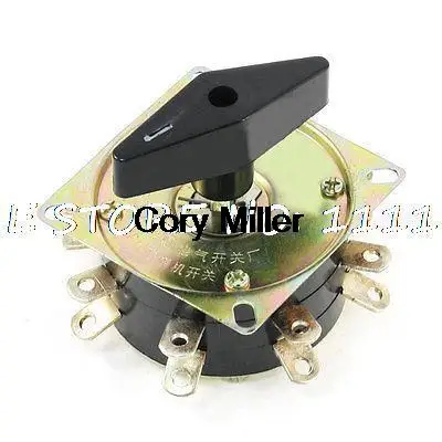 

Welding Machine Controller 8 Positions Rotary Combination Switch AC380V 25A