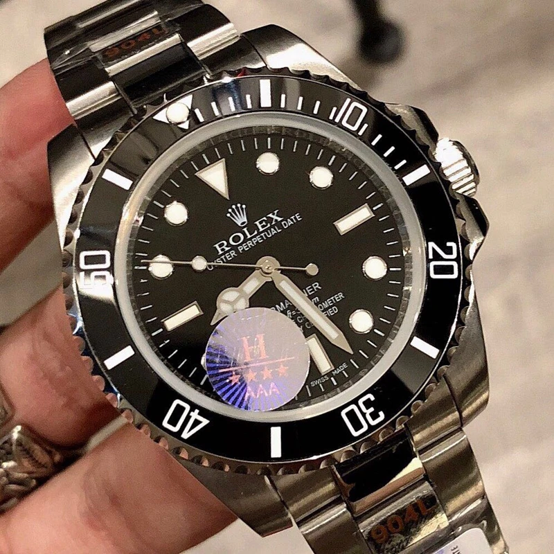 

2020 New Rolex- Oyster Perpetual Stainless Steel With Calendar Simple mechanical Watch women and Men's Casual Watches Gift 36