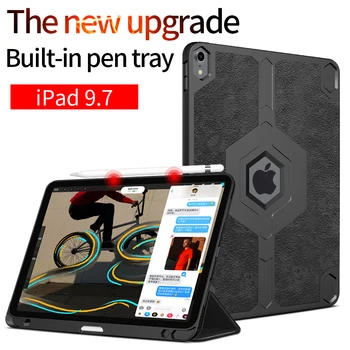 

Case for iPad 2018 2017 9.7 Silicone Soft Back Cover for Apple iPad 2017 Case 9.7 Inch TPU For iPad A1893 A1822 Flip Smart Case