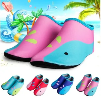 

Kids Water Beach Socks Children Printed Quick Drying Water Sport Swiming Socks For Beach Pool Anti Slip Diving Surfing Shoes D30