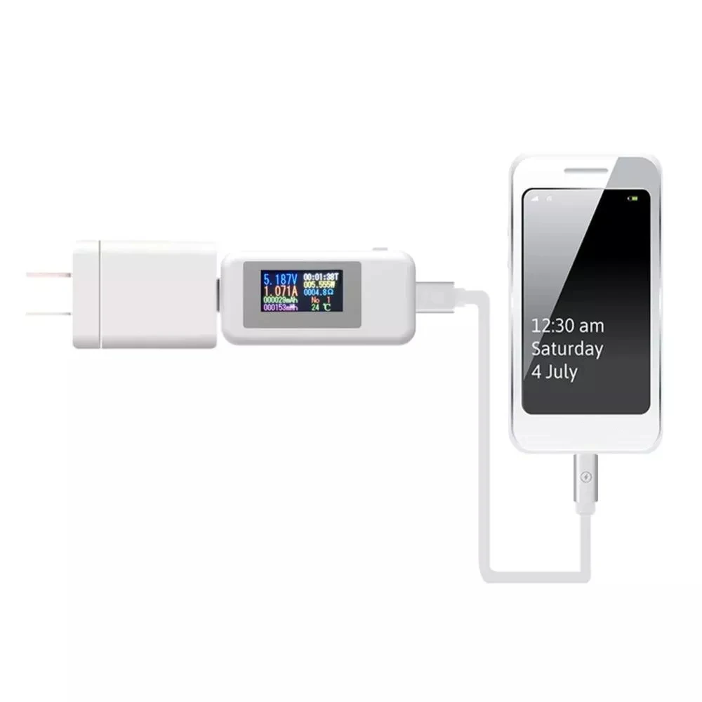 KWS-MX18 10в1 USB зарядное устройство тестер детектор вольтметр ЖК-цифровой USB тестер ток 4-30 в Напряжение Ток Тестер синхронизации амперметр
