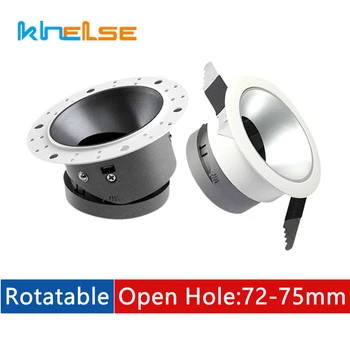

Adjustable Recessed Ceiling Mount Downlight Lamp Base Anti-Glare GU10/MR16 Frame Bracket Socket Spot Light Holder FittingFixture