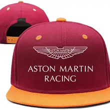 Aston-Martin-логотип-унисекс для девочек, винтажная бейсболка с плоским козырьком