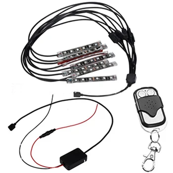 

Multi-Color Waterproof Flexible Strip Motorcycle LED Neon Lighting Lamp Kit New