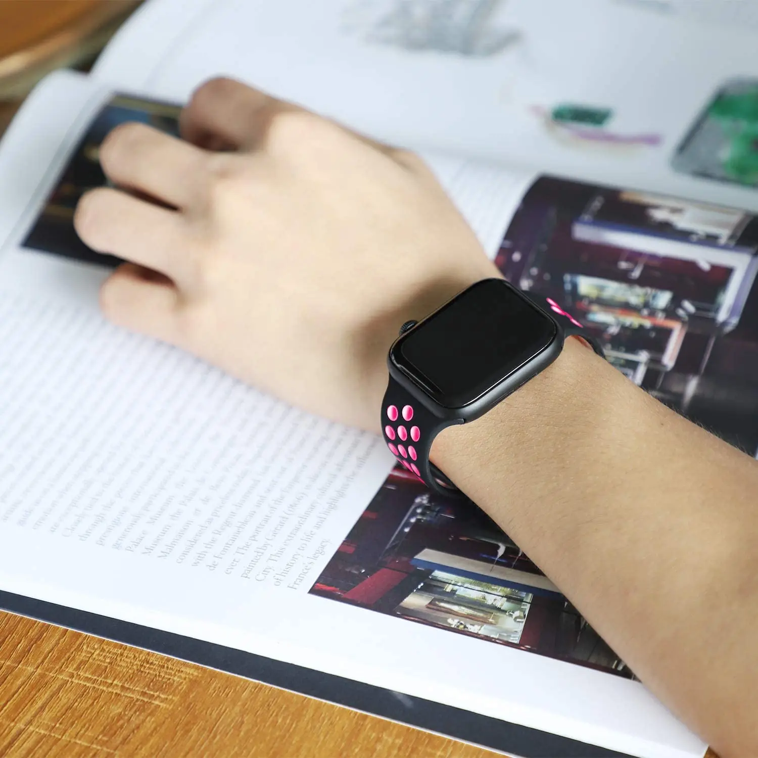 Silicone Strap For Apple Watch band 44mm 40mm iWatch 38mm 42mm Smartwatch watchband Bracelet Apple Watch 6 SE 5 4 3 Accessories