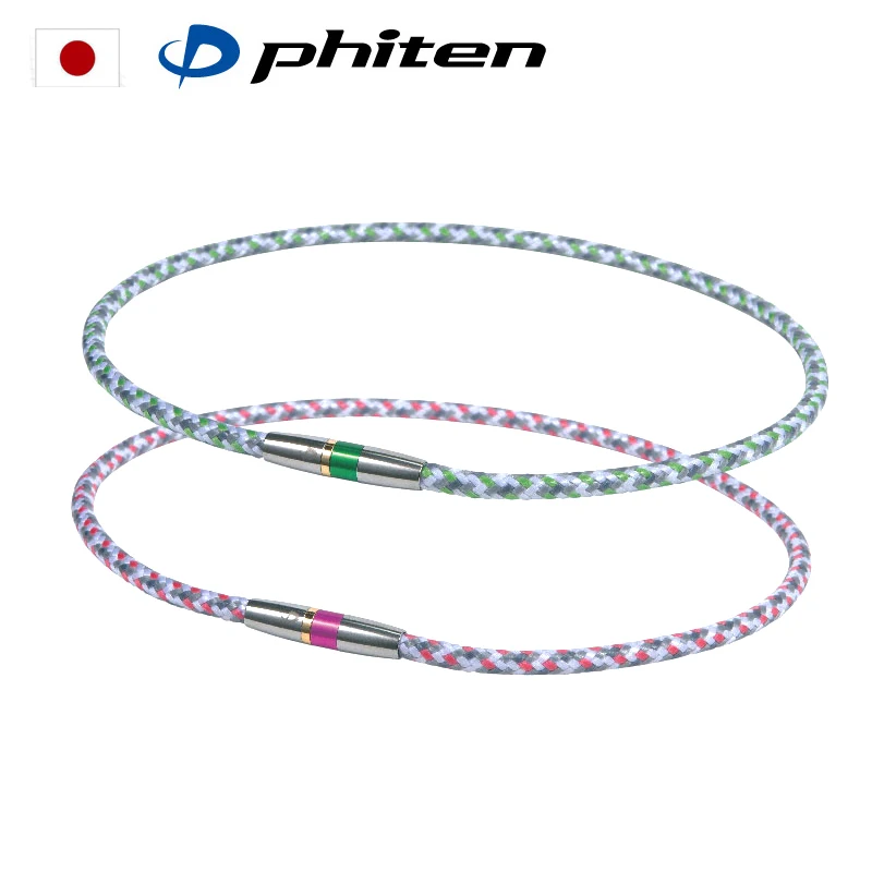 

MADE IN JAPAN X50 Aqua TITANIUM BRACELET 50cm Phiten Sports Care Support Fitness Protector light TG475 Health Care Necklace