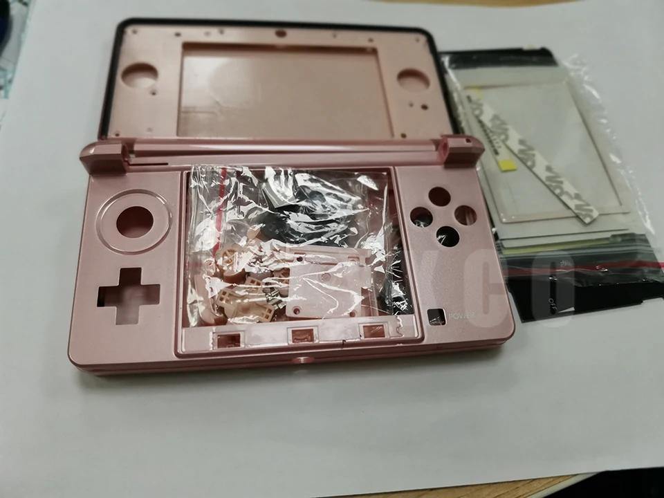 3DSハウジング用の6色のケース,完全な交換ケース,コンソール用