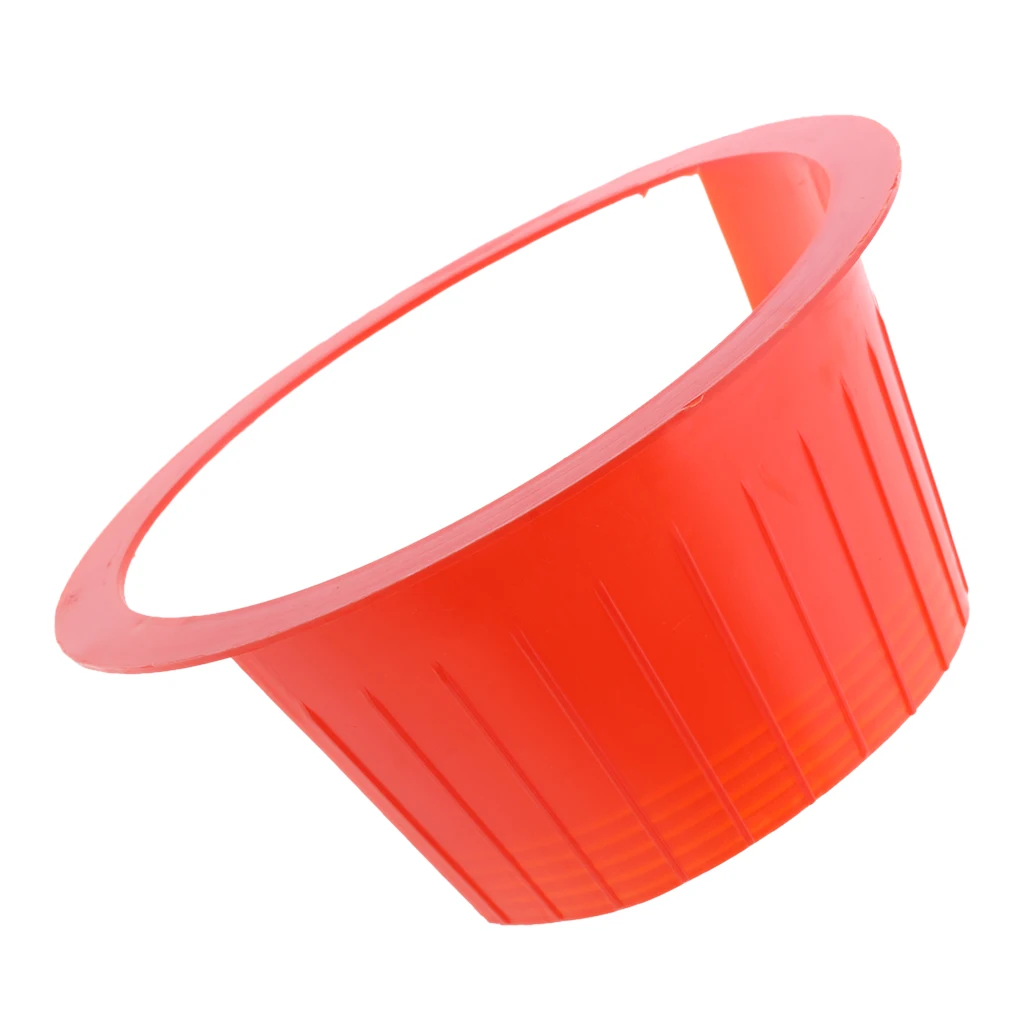 6.5'' Car Auto Speaker Cover Horn  Spacer Conversion Kit Red