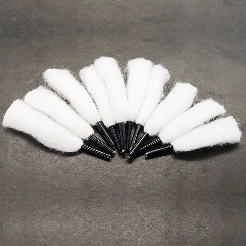 

10pcs/bag Cotton Wick 6mm Diameter dry burning vaping mesh core Cotton Fit Profile mesh RDA Vape Tank Vaper