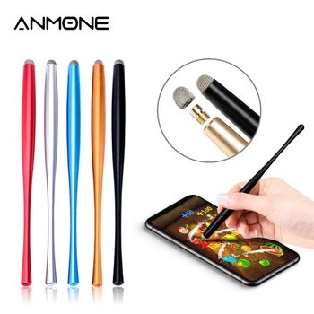 

Utral Thin Waist Touch Screen Stylus Pen For iPhone Samsung Wear Resistant Fabric Point Capacitive Pen For Phone Tablet Games