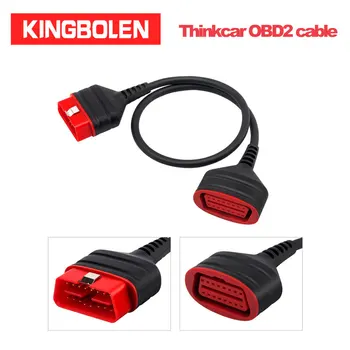 

Thinkcar OBDII Extension cable for thinkdiag 16Pin Male To Female OBD2 Connector diagnostic tool ELM327 extended adapter 0.60m