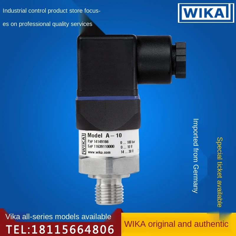 A 10 Wika Pressure Sensor Absolute Pressure Transmitter Imported From