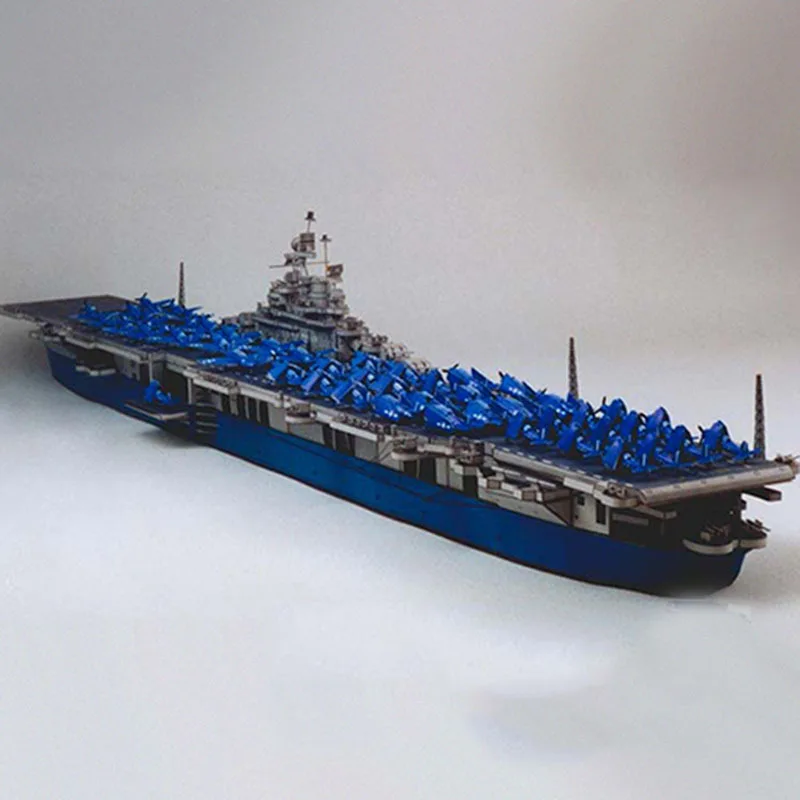 1:400 USS Дредноут Перевозчик сосудов DIY 3D бумажная карточка модель Конструкторы развивающие игрушки военная модель строительные игрушки