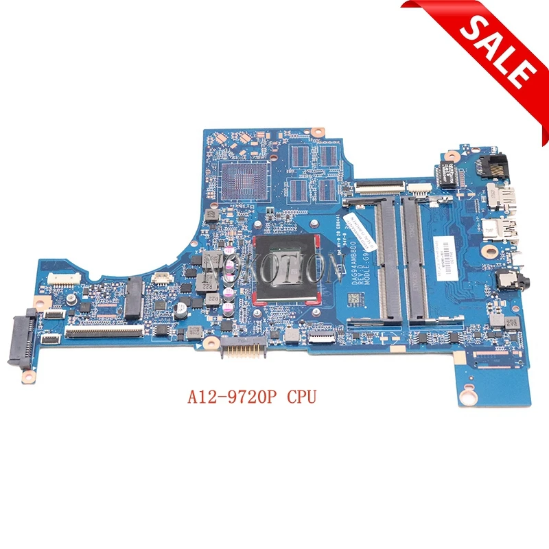 NOKOTION для HP Pavilion 15-CD Series A12-9720P CPU DAG94AMB8D0 926286-601 926286-501 926286-001 материнская плата