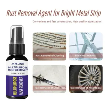 

Hot 30ml/50ml Car Paint Wheel Rust Remover Cleaning Agent For Car Maintenance Cleaning Tire Care Car rust remover spray