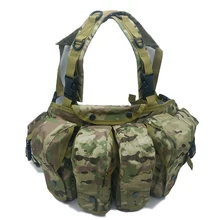 Военный жилет армейский тактический страйкбол патроны нагрудная установка Ak 47 боевой Молл жилет открытый тренировочный камуфляж джунгли охотничий жилет