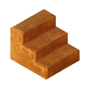 

Assemblable Pet Dog 3 Steps Stair Removable Cover for Dogs Cats Slip Resistant