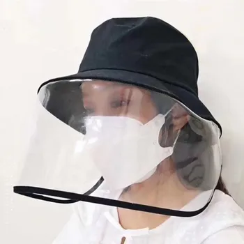 

CN Common Hat And Protective Plastic Front Block Antivirus Hat Masks For Personal Outdoor Safety Supplies Dust Covers