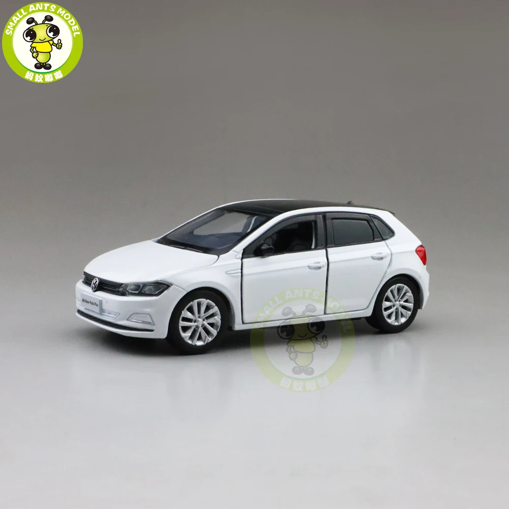 1/32 JACKIEKIM PO LO PLUS shock absorption Diecast Model CAR Toys for kids children Sound Lighting gifts | Игрушки и хобби