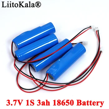 

30-200PCS 3.7V 18650 Lithium Battery Pack 1S1P 3000mAh Fishing LED Light Bluetooth Speaker 4.2V Emergency DIY batteries with PCB
