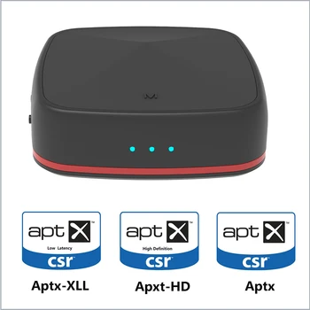 

Mini Bluetooth Audio Adapter Stereo Speaker Aux APTX 3.5mm Jack For TV PC Receiver Transmitter Home Sound System ABS Fiber Optic