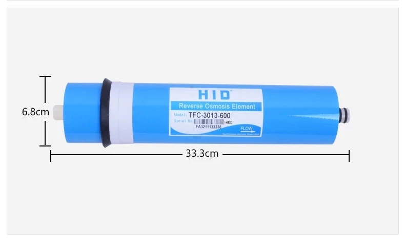 600gpd reverse osmosis filter HID 3013-600 membrane water filters cartridges ro system filter membrane water filter,ro reverse osmosis restrictor