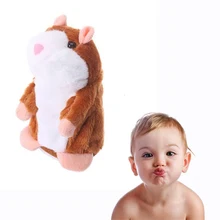 1 шт., говорящий хомяк, повторяет то, что вы говорите, плюшевое животное, игрушка, Электронный хомяк, мышь, идеальный подарок на день рождения для мальчиков и девочек