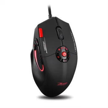 

Awesome 10000 DPI High Resolution 5 Speed Adjustable Mouse 12 Buttons RGB Light with 1.8m USB Cable Wired Mice for Gaming Mouse