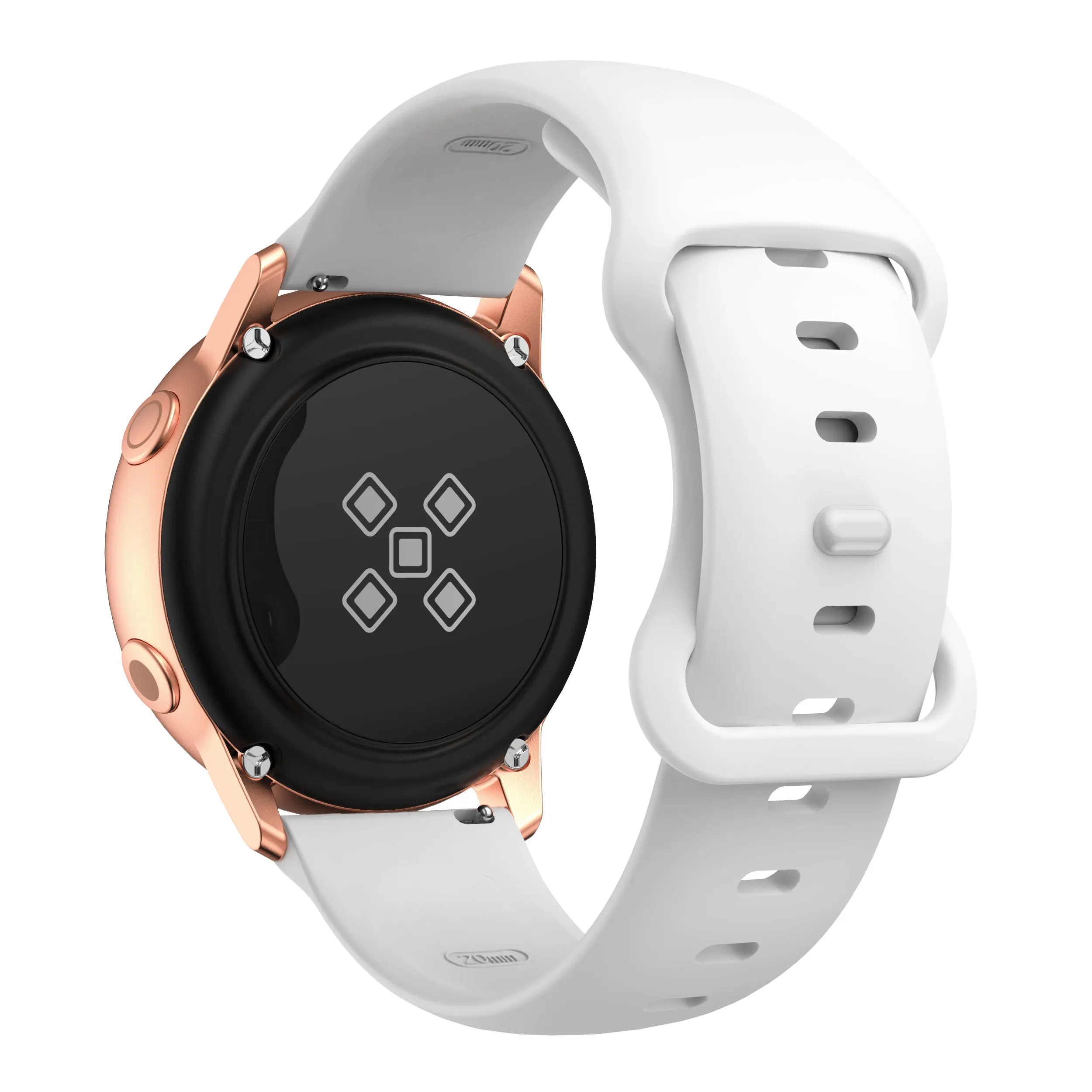 Silicone Replacement Watch Strap - Versatile 22mm & 20mm Band