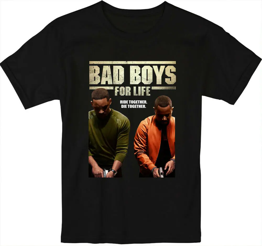 Bad Boys 3 рубашка For Life Movie 2020 футболка S-5XL мужчин и женщин | Мужская одежда