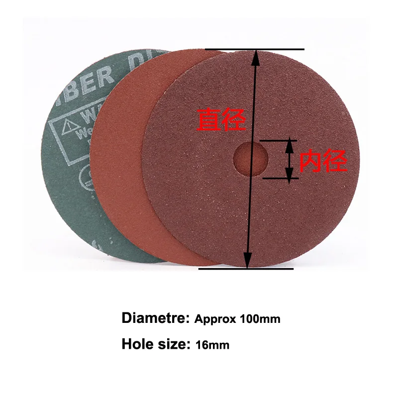 2 шт 4 дюйма 100 мм стальная бумага шлифовальные площадки угол песка бумага металла Шлифовальный Диск Полировальные Диски полировальные диски для инструментов аксессуары