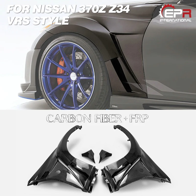 Переднее крыло из углеродного волокна для Nissan 2009 на 370Z Z34 Стайлинг автомобиля VRS