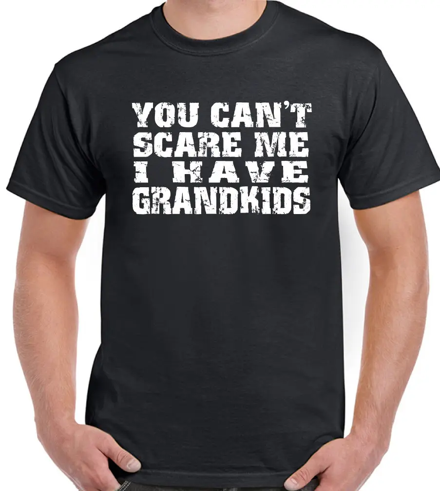 Вы не можете меня пугать у есть дедушка Мужская забавная Футболка день отцов